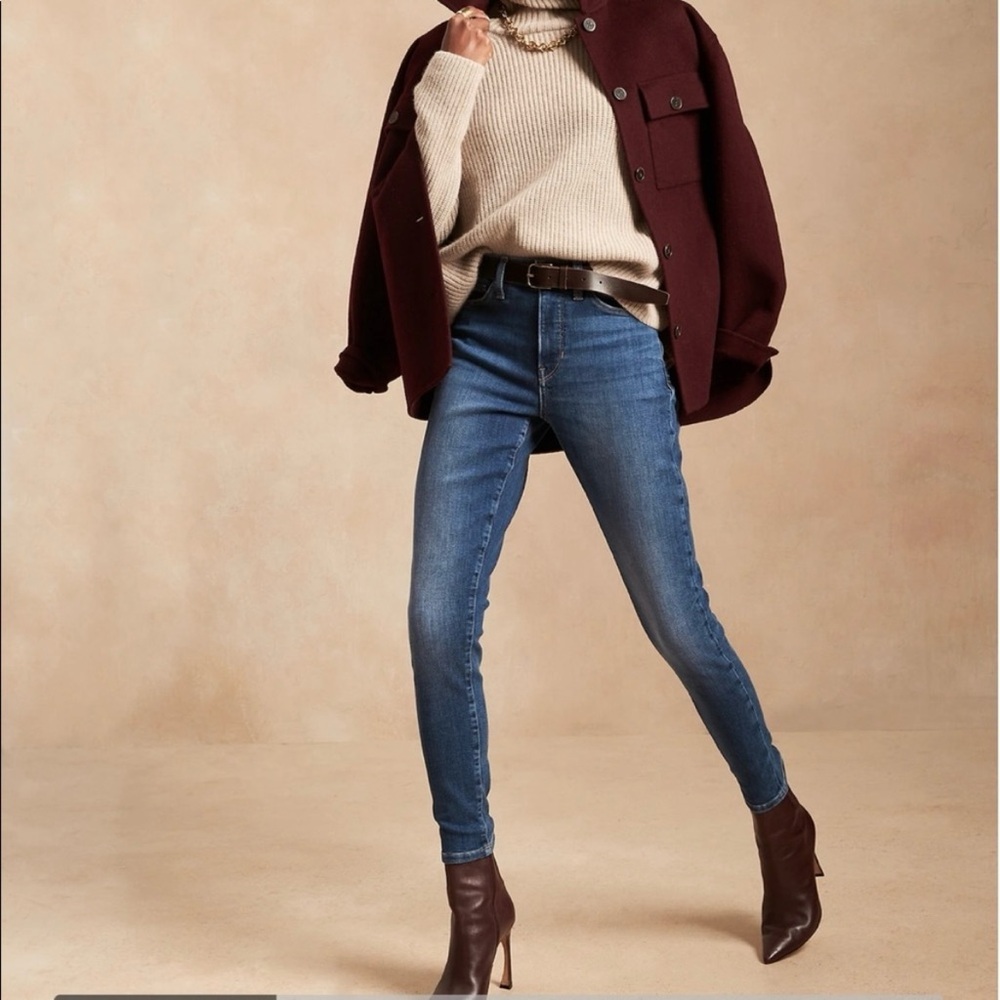 Banana Republic High-Rise Skinny Jeans